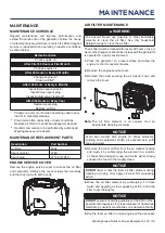 Preview for 19 page of Westinghouse WH3700iXLTc User Manual