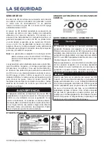 Preview for 38 page of Westinghouse WH3700iXLTc User Manual