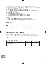 Preview for 8 page of Westinghouse WKCMR621BK Instructions Manual