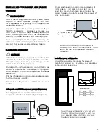 Preview for 5 page of Westinghouse WQE6870 User Manual