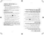 Preview for 6 page of Westinghouse WST5002ZE Owner'S Manual