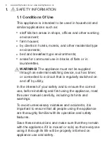 Preview for 4 page of Westinghouse WWF1044M7SA User Manual