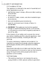 Preview for 4 page of Westinghouse WWF7025EQWA User Manual