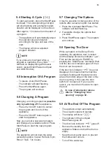 Preview for 19 page of Westinghouse WWF8024M5WA User Manual