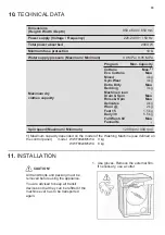 Preview for 33 page of Westinghouse WWF8024M5WA User Manual