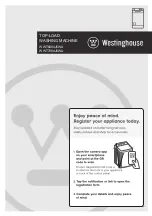 Preview for 1 page of Westinghouse WWT6084J5WA User Manual