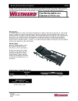 Preview for 7 page of Westward 1YEU2 Operating Instructions And Parts Manual