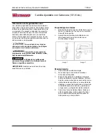 Preview for 8 page of Westward 1YEU2 Operating Instructions And Parts Manual