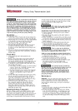 Preview for 2 page of Westward 1ZKY1A Operating Instructions And Parts Manual