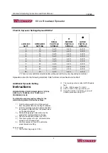 Preview for 8 page of Westward Broadcast Spreader Operating Instructions And Parts List Manual