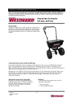 Preview for 12 page of Westward Broadcast Spreader Operating Instructions And Parts List Manual