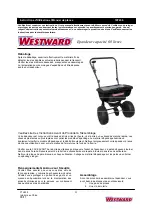 Preview for 23 page of Westward Broadcast Spreader Operating Instructions And Parts List Manual