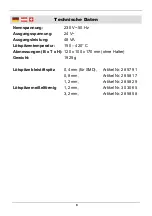 Preview for 12 page of Wetekom 28 57 67 Instruction Manual