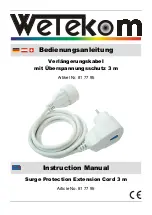 Preview for 2 page of Wetekom 81 77 95 Instruction Manual