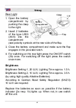 Preview for 17 page of Wetelux 83 07 26 Instruction Manual