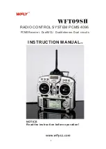 Wfly WFT09SII Instruction Manual preview