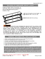 Preview for 2 page of Whalen AVCEC65-TC Assembly Instructions Manual