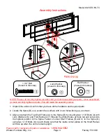 Preview for 4 page of Whalen AVCEC65-TC Assembly Instructions Manual