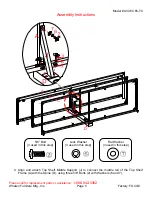 Preview for 5 page of Whalen AVCEC65-TC Assembly Instructions Manual