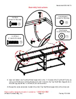 Preview for 8 page of Whalen AVCEC65-TC Assembly Instructions Manual