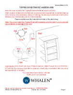 Preview for 7 page of Whalen BBAT27TC Quick Start Manual