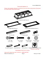 Preview for 3 page of Whalen BBAVCD54N Assembly Manual