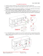 Preview for 5 page of Whalen BBHC60DBC Assembly Manual