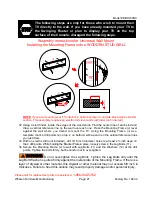 Preview for 21 page of Whalen BBXL54NV Assembly Manual