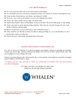 Preview for 11 page of Whalen BRA7PD-E Instruction Manual