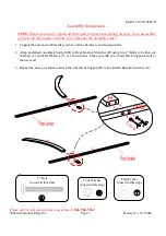 Preview for 3 page of Whalen JCS110605-D Instruction Booklet