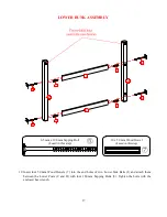 Preview for 17 page of Whalen LANTOFLBB Assembly Instructions Manual