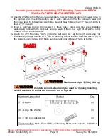 Preview for 17 page of Whalen SMXL-6 Assembly Manual