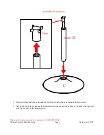 Preview for 3 page of Whalen Vellore Barstool Instruction Manual