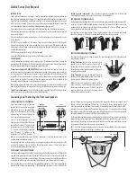 Preview for 3 page of Wharfedale Pro Zaldek 300 Instruction Manual