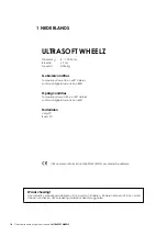 Preview for 18 page of WheelzAhead ULTRASOFT WHEELZ User Manual