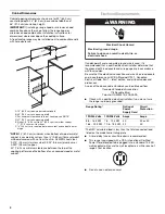 Preview for 4 page of Whirlpool 0W10196159 Installation Instruction