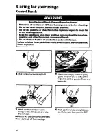 Preview for 14 page of Whirlpool 1SF034PEW Use & Care Manual