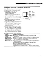 Preview for 11 page of Whirlpool 2184591 User Manual