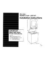 Whirlpool 3397612 Installation Instructions Manual preview