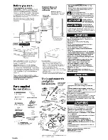 Preview for 2 page of Whirlpool 3828W5U0006 Installation Insructions