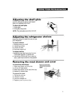 Preview for 9 page of Whirlpool 4ET20ZK Use And Care Manual