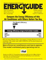 Whirlpool 63851338 Energy Manual preview