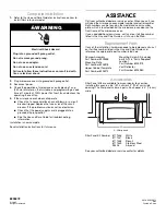 Preview for 12 page of Whirlpool 8205272 Installation Instructions Manual