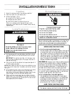 Preview for 5 page of Whirlpool 8205986 Use And Care Manual