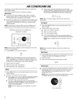 Preview for 8 page of Whirlpool 8209797 Use & Care Manual