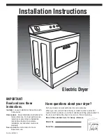 Preview for 1 page of Whirlpool 8535840 Installation Instructions Manual