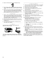 Preview for 16 page of Whirlpool 8577194 Use And Care Manual