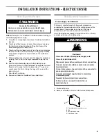 Preview for 11 page of Whirlpool 8577213C Installation Instructions Manual