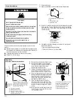 Preview for 14 page of Whirlpool 8577213C Installation Instructions Manual