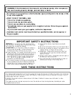 Preview for 3 page of Whirlpool 9761890 Use & Care Manual